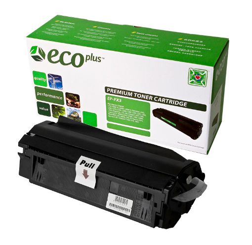 Picture of EcoPlus 1557A002BA (FX-3) Black Toner Cartridge (2500 Yield)