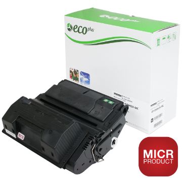 Show details for EcoPlus MICR Q5945A (HP 45A) High Yield Black Toner Cartridge (20000 Yield) Picture of EcoPlus MICR Q5945A (HP 45A) High Yield Black Toner Cartridge (20000 Yield)