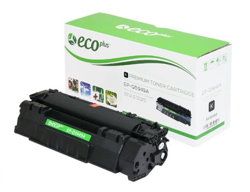 Picture of EcoPlus Q5949A (HP 49A) Black Toner Cartridge (2500 Yield)