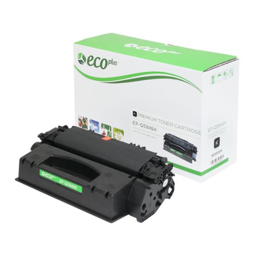 Picture of EcoPlus Q5949X (HP 49X) High Yield Black Toner Cartridge (6000 Yield)