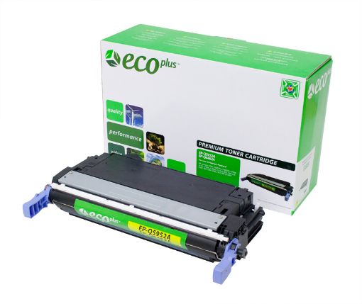 Picture of EcoPlus Q5952A (HP 643A) Yellow Toner Cartridge (10000 Yield)