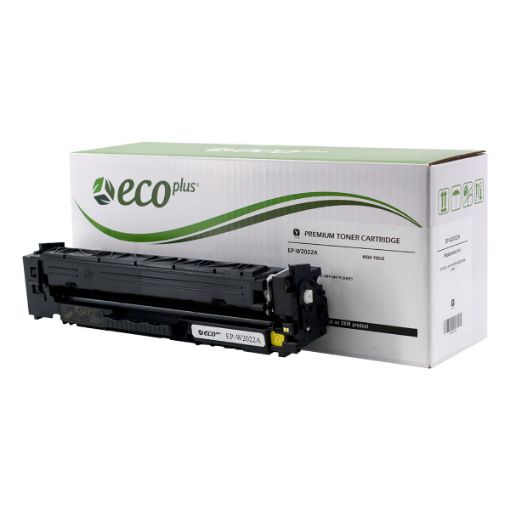 Picture of EcoPlus W2022A (HP 414A) Yellow Toner Cartridge (2100 Yield)