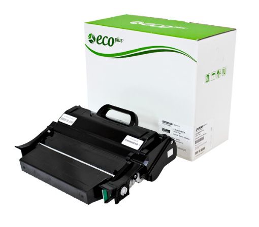 Picture of EcoPlus X651H11A High Yield Black Toner Cartridge (25000 Yield)