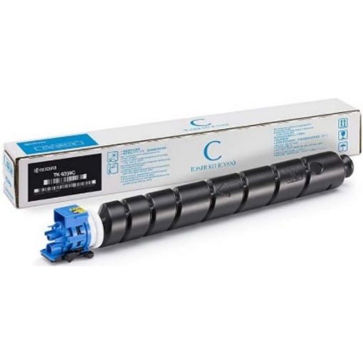 Picture of Kyocera Mita 1T02XNCUS0 (TK-8737C) Cyan Toner Cartridge (40000 Yield)