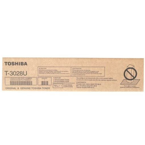 Picture of Toshiba T-3028U Black Toner Cartridge (43900 Yield)