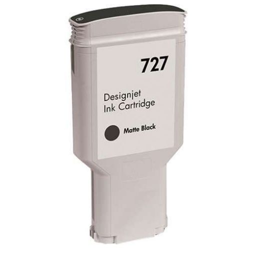 Picture of Remanufactured C1Q12A (HP 727) Matte Black Ink Cartridge (300 ml)