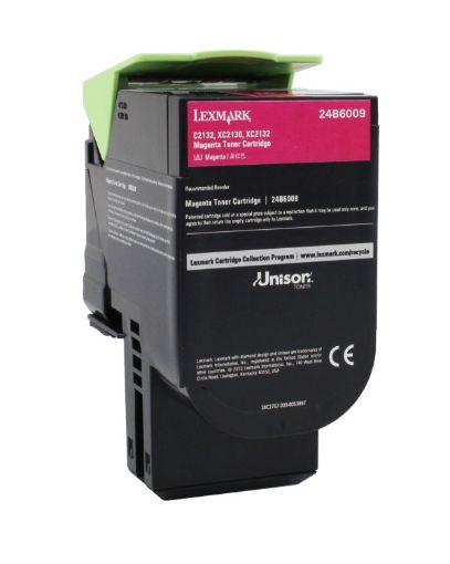 Picture of Lexmark 24B6009 Magenta Toner Cartridge (3000 Yield)