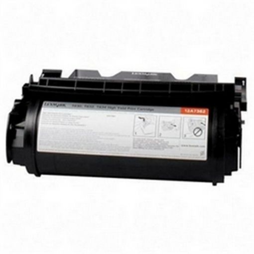 Picture of Lexmark 62D1X00 (Lexmark #621X) Black Toner Cartridge (45000 Yield)