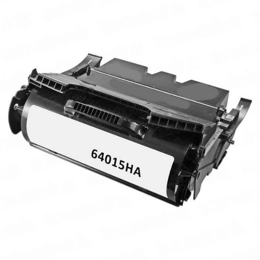 Picture of Lexmark 64015HA High Yield Black Toner Cartridge (21000 Yield)