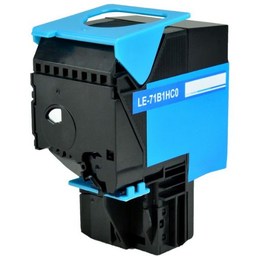Picture of Lexmark 71B0H20 High Yield Cyan Toner Cartridge (3500 Yield)