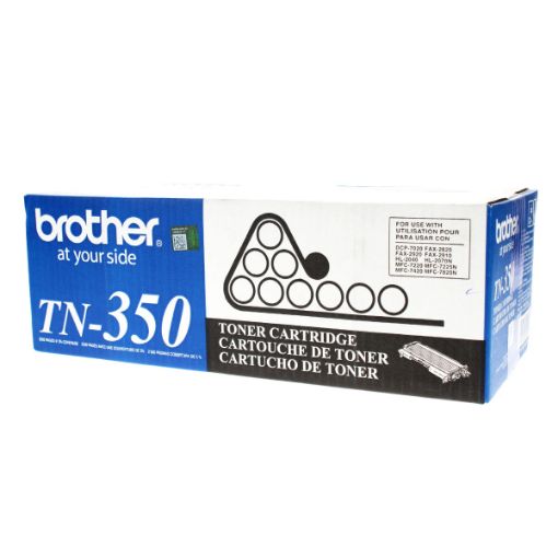 Picture of Brother TN-350 High Yield Black Toner Cartridge (2500 Yield)
