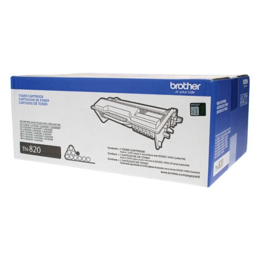 Picture of Brother TN-820 High Yield Black Toner Cartridge (8000 Yield)
