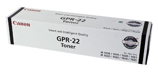 Picture of Canon 0386B003AA (GPR-22BK) Black Copier Cartridge (5000 Yield)