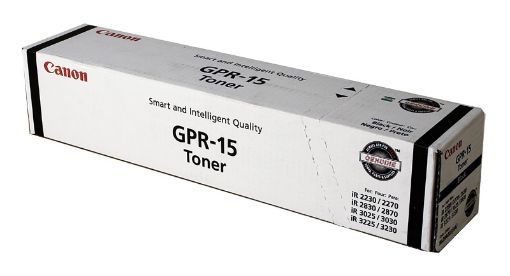 Picture of Canon 9629A003AA (GPR-15BK) Black Copier Toner (21000 Yield)