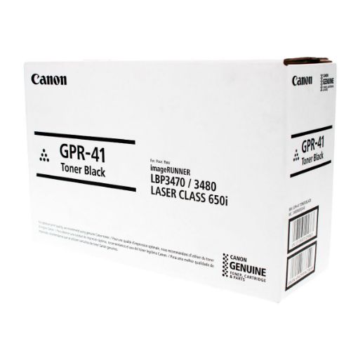 Picture of Canon 3480B005AA (GPR-41BK) Black Toner Cartridge (6400 Yield)