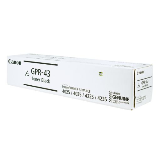 Picture of Canon 4792B003AA (GPR-43BK) Black Toner Cartridge (30200 Yield)