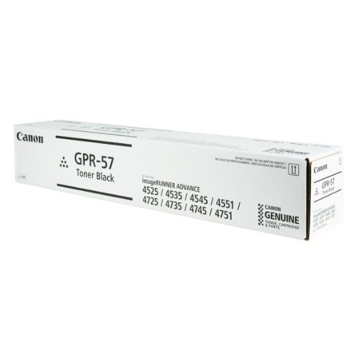 Picture of Canon 0473C003 (GPR-57BK) Black Toner Cartridge (42100 Yield)
