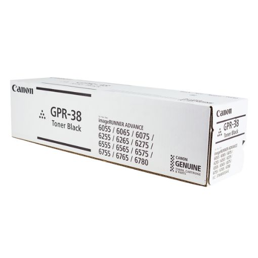 Picture of Canon 3766B003AA (GPR-38BK) Black Toner Cartridge (56000 Yield)