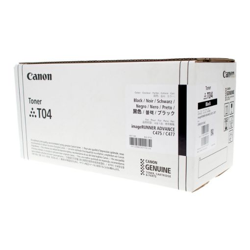 Picture of Canon 2980C001AA (Canon T04) Black Toner Cartridge (33000 Yield)