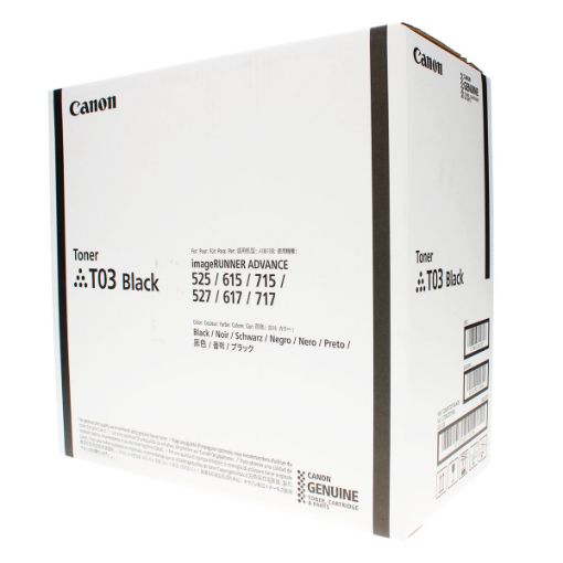 Picture of Canon 2725C001AA (Canon T03) Black Toner Cartridge (51500 Yield)