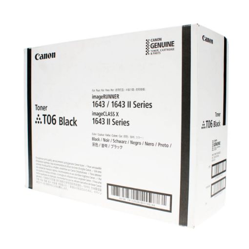 Picture of Canon 3526C001AA (Canon T06) Black Toner Cartridge (20000 Yield)