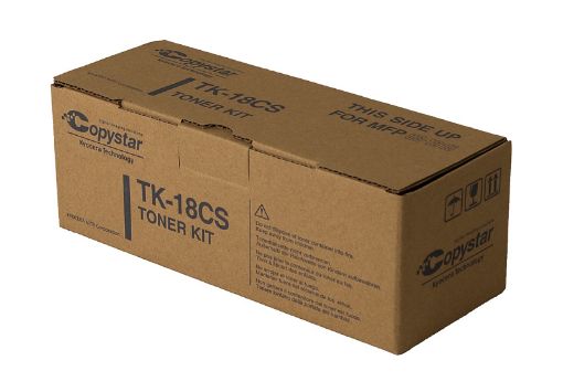 Picture of Copystar 370QB012 (TK-18CS) Black Laser Toner Cartridge (6000 Yield)