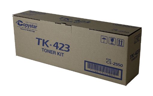 Picture of Copystar 0T2FT0CS (TK-423) Black Toner (15000 Yield)