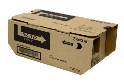 Picture of Kyocera Mita 1T02L10US0 (TK-3122) Black Toner Cartridge (15500 Yield)