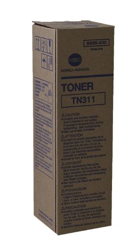 Picture of Konica Minolta 8938-402 (Type TN311) Black Copier Toner (17500 Yield)