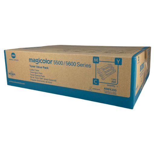 Picture of Konica Minolta A06VJ33 Laser Toner Cartridge (12000 Yield)