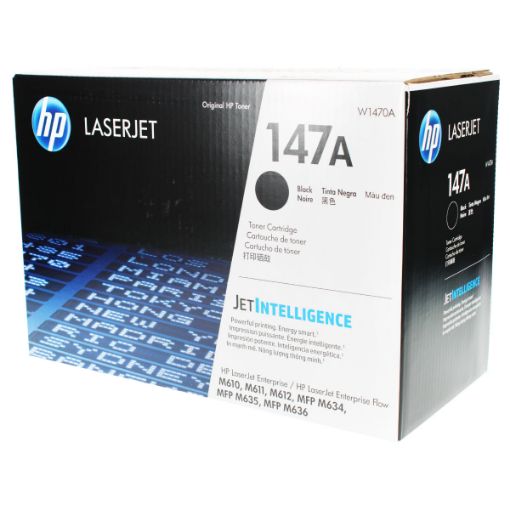 Picture of HP W1470A (HP 147A) Black Toner Cartridge (10500 Yield)