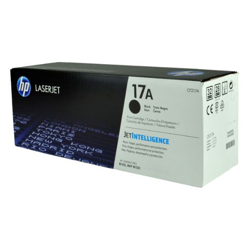Picture of HP CF217A (HP 17A) Black Toner Cartridge (1600 Yield)