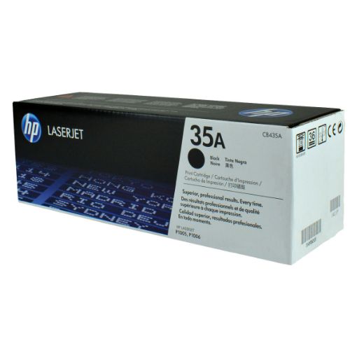 Picture of HP CB435A (HP 35A) Black Toner Cartridge (1500 Yield)
