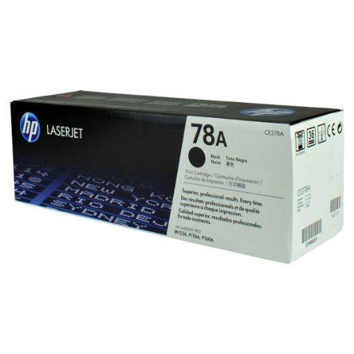 Picture of HP CE278A (HP 78A) Black Toner Cartridge (2100 Yield)