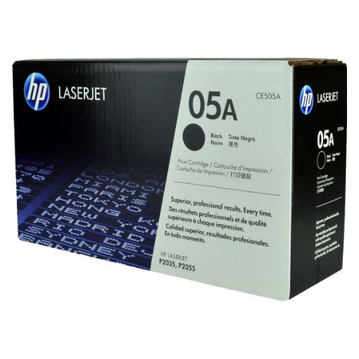 Picture of HP CE505A (HP 05A) Black Toner Cartridge (2300 Yield)