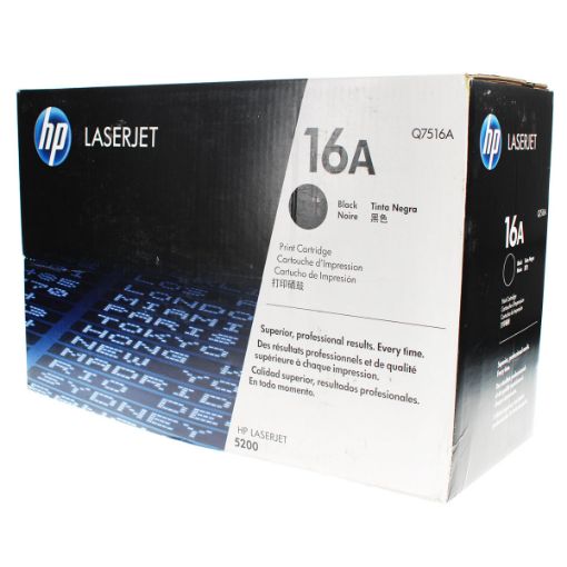 Picture of HP Q7516A (HP 16A) Black Toner Cartridge (12000 Yield)
