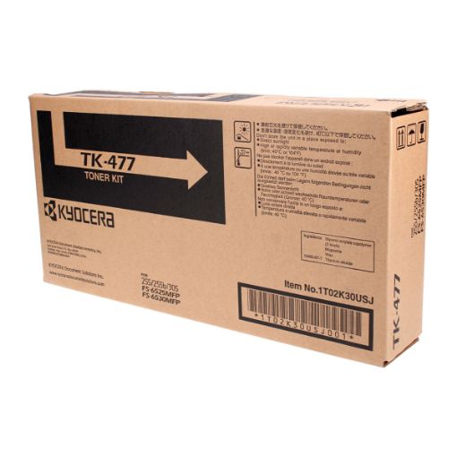 Picture of Kyocera Mita 1T02K30US0 (TK-477) Black Toner (15000 Yield)