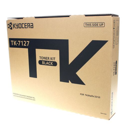 Picture of Kyocera Mita 1T02V70US0 (TK-7127) Black Toner Cartridge (20000 Yield)