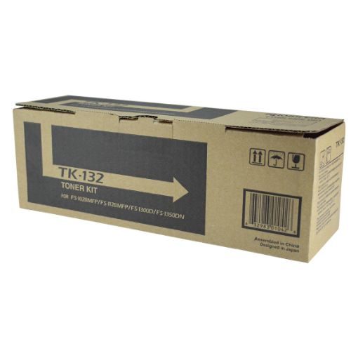 Picture of Kyocera Mita 1T02HS0US0 (TK-132, TK-130, TK-134) Black Toner (7500 Yield)