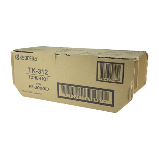 Picture of Kyocera Mita 1T02F80US0 (TK-312) Black Toner (12000 Yield)