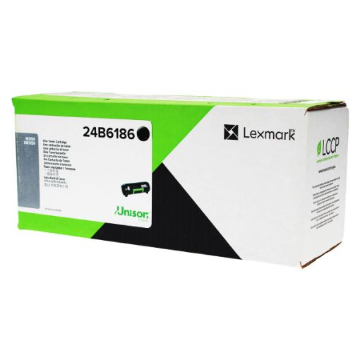 Picture of Lexmark 24B6186 Black Toner Cartridge Drum (16000 Yield)