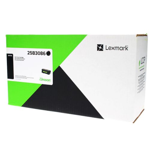 Picture of Lexmark 25B3086 Black Toner Cartridge (45000 Yield)