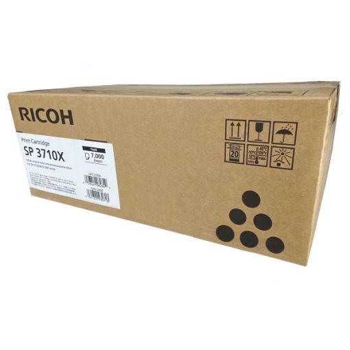 Picture of Ricoh 817161 Black Inkjet Cartridges (6 pack) (7000 Yield)