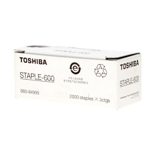 Picture of Toshiba STAPLE600 Staple for Saddle Stitch, Finisher (Staple 600) (3-ctg/ctn) (2000 Yield)