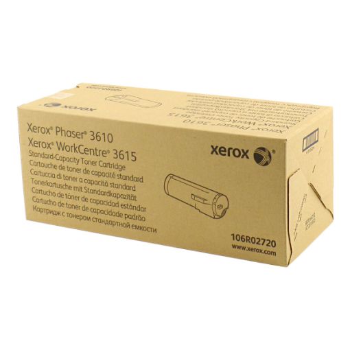 Picture of Xerox 106R02720 Black Toner Cartridge (5900 Yield)