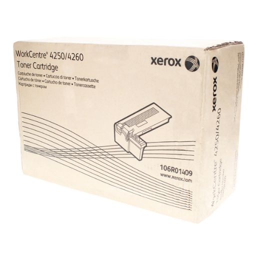 Picture of Xerox 106R01409 Black Toner Cartridge (25000 Yield)