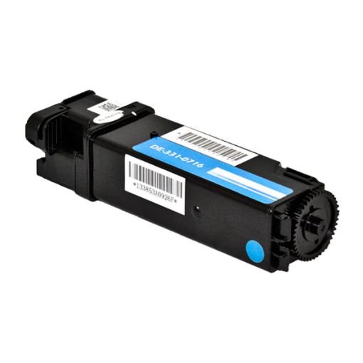 Picture of Compatible 3JVHD (331-0713, WHPFG) High Yield Cyan Toner Cartridge (2500 Yield)