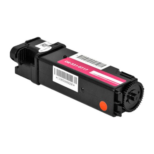 Picture of Compatible 2Y3CM (331-0717, 8WNV5) High Yield Magenta Toner Cartridge (2500 Yield)