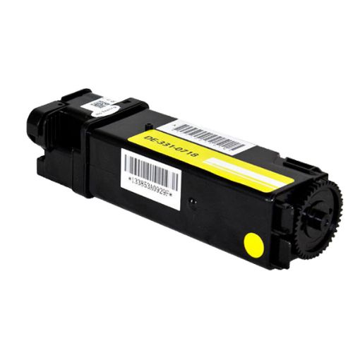 Picture of Compatible 9X54J (331-0718, NPDXG) High Yield Yellow Toner Cartridge (2500 Yield)