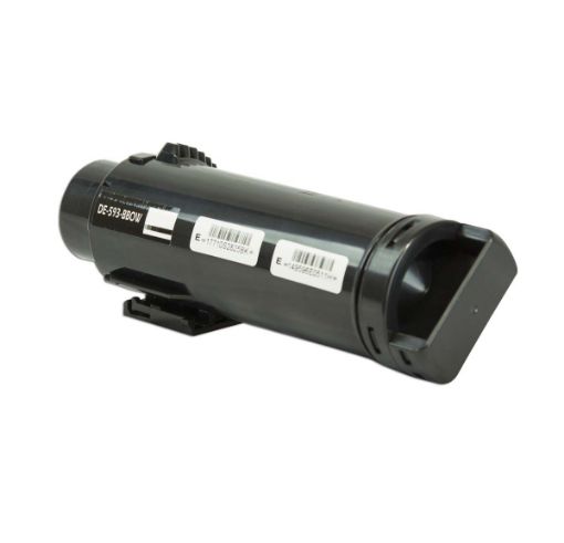 Picture of Compatible 6CVF8 (593-BBOW, N7DWF) High Yield Black Toner Cartridge (3000 Yield)